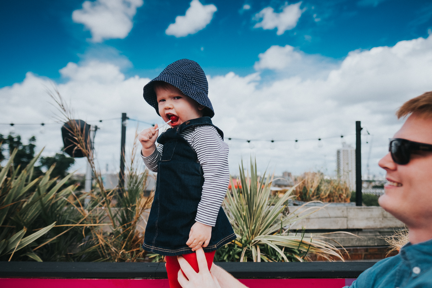 family at bussey rooftop bar london family photography