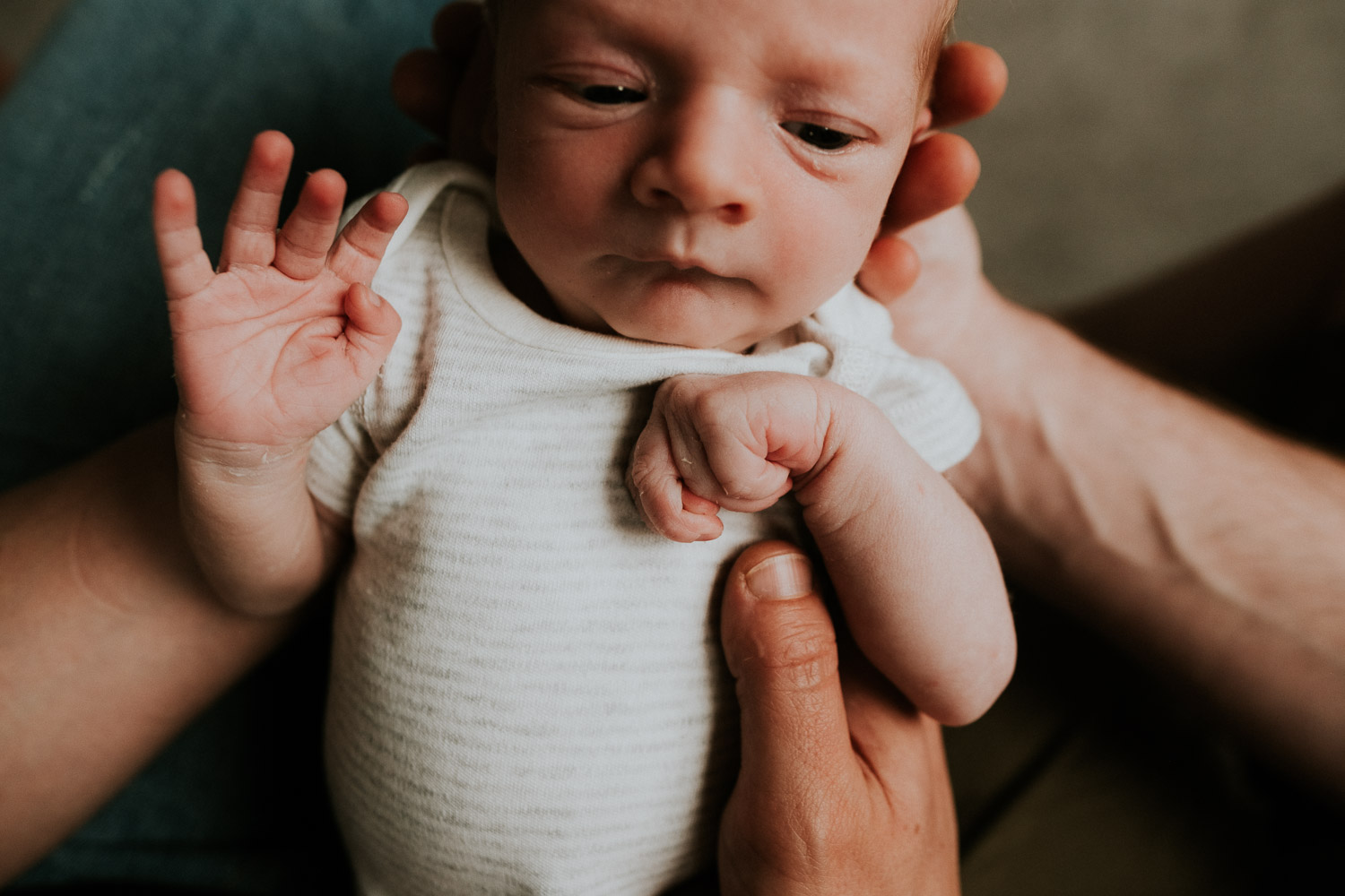 Ealing Newborn Photographer // Baby Poppy At Home - Schryver Photo