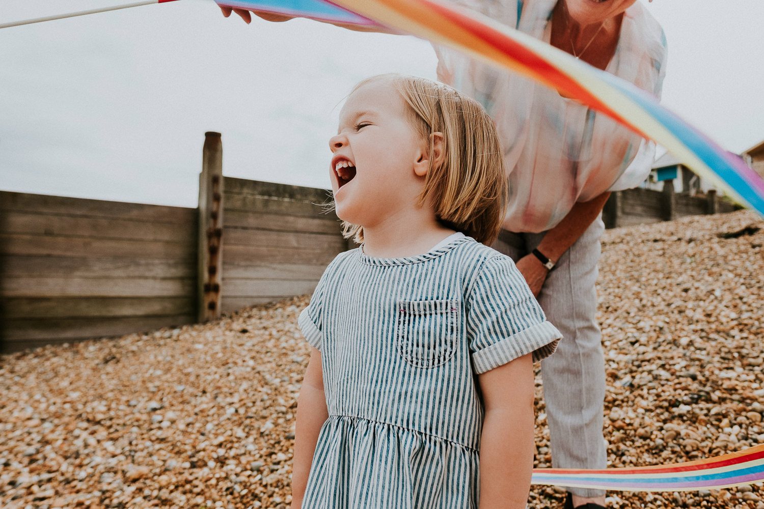BEACH PHOTOGRAPHY WITH CHILD IN WHITSTABLE