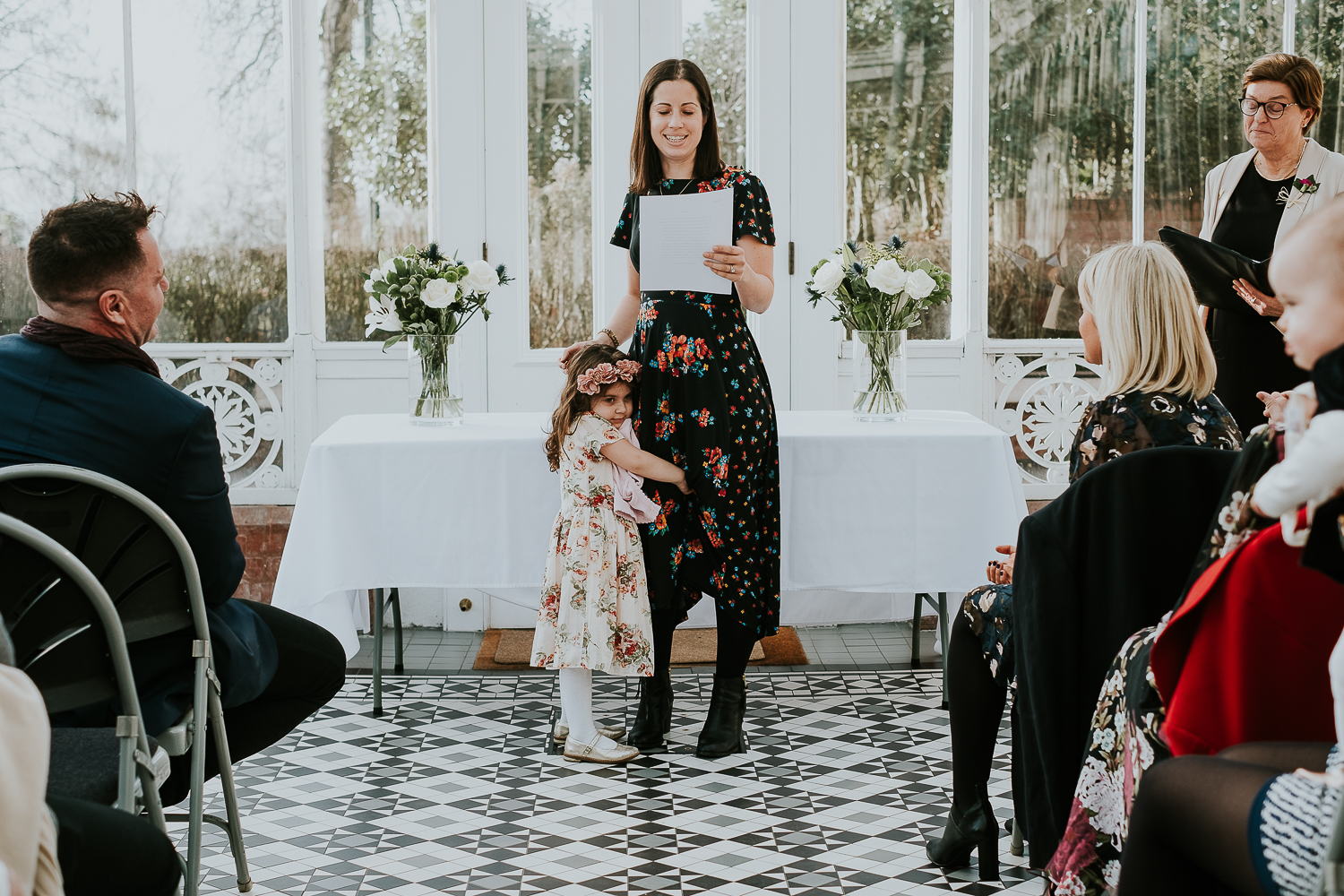 horniman museum conservatory london christening photography speech woman