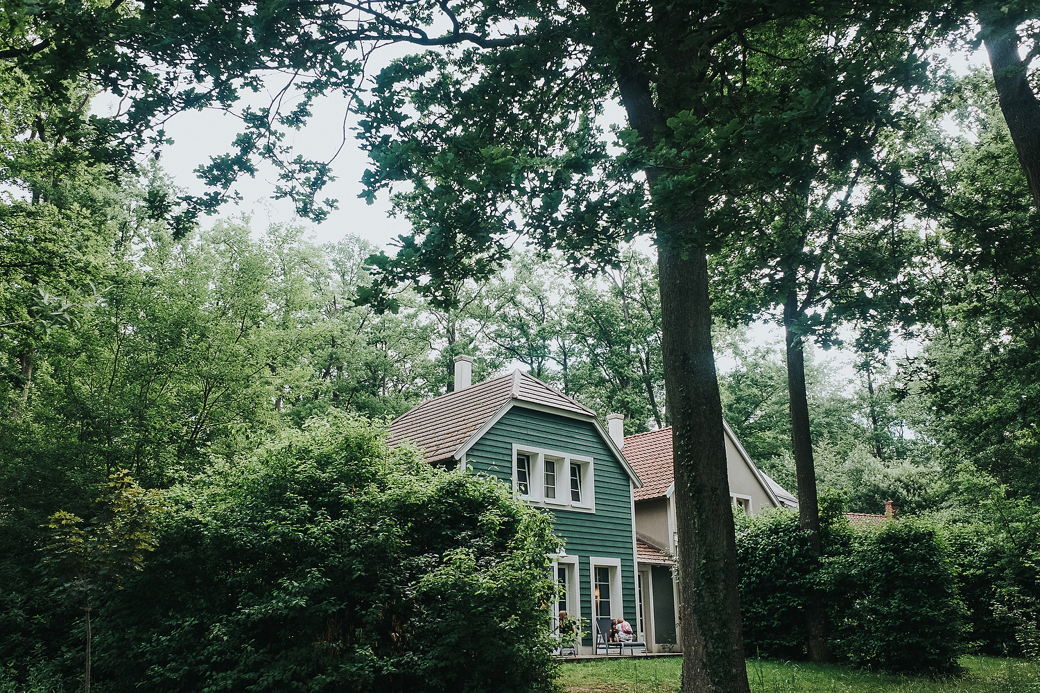 HOUSE IN WOODLAND FAMILY PHOTOGRAPHY AT CENTER PARCS FRANCE LAC D'AILETTE